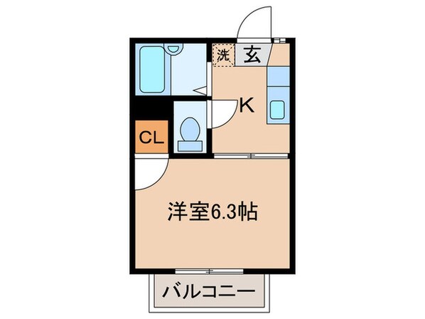 ヴィシェット日吉の物件間取画像